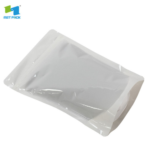 Food grade milk tea powder clear packaging bags