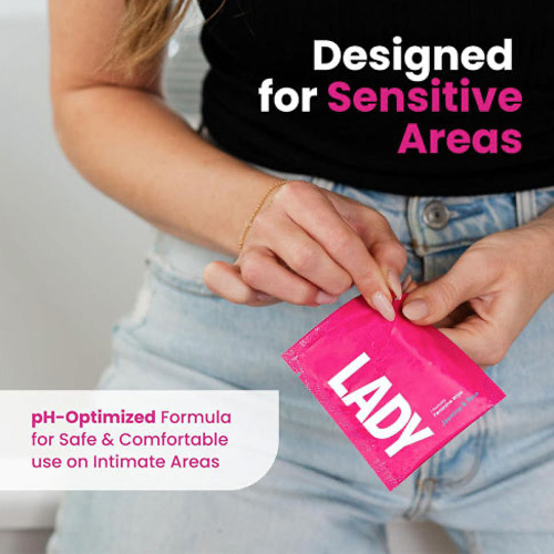 مناديل أنثوية للعناية الشخصية اليومية بتوازن درجة الحموضة