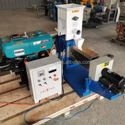 High Efficiency Float Fish Feed Pelleting Machine for Tilapia