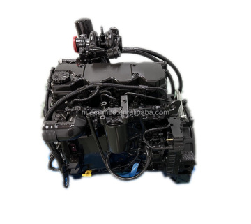 Diesel Engine Assembly: Dongfeng 4 Cylinders QSB4.5 C160 Turbocharged Electric Start