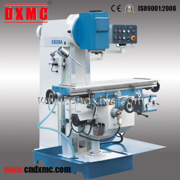 Hobby milling machine cnc milling machine with priceX5036A Knee type milling machine