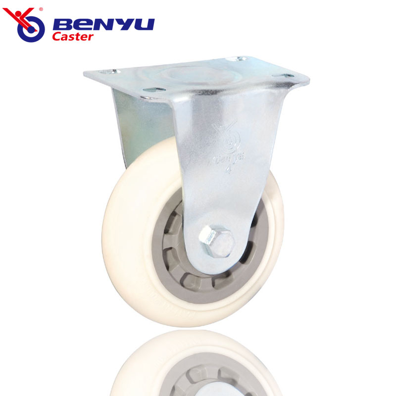 Nylon Rigid Caster Industrial Medium-Duty 4Inch Caster Wheel