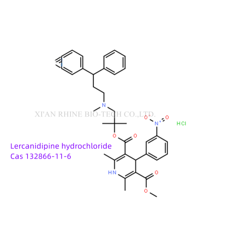 CAS 132866-11-6 de cloridrato de pharma lercanidipina