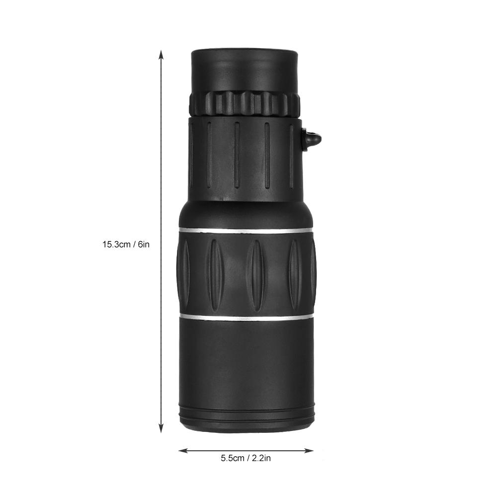 16x52 High Powered Dual Focus Monocular Telescope Outdoor Portable Handheld Ultra Monocular Scope Camping Equipment