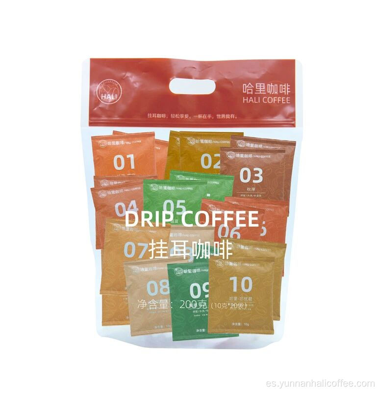 Café de goteo Hali Wangyoujun