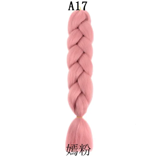 Wholesale A17 18 19 20 Ombre Jumbo Braid Synthetic Box Braids Wigs Hair Extensions