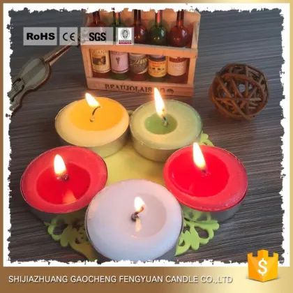 High Quality Flameless Scented Soy Massage Candles