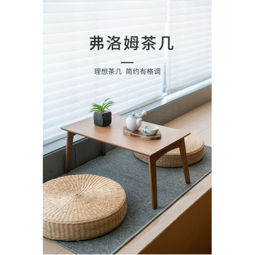 Изысканный и минималистский бамбуковый журнальный столик