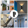 Op en neer aluminium muur sconce led -lichten