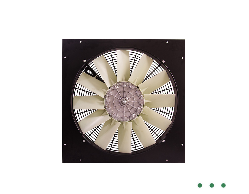 AC Inner Rotor Axial Fan Square Type 1