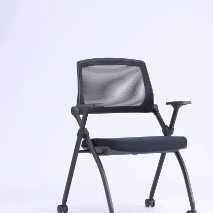 Multi-color Mesh Conference Training Chair With Tablet