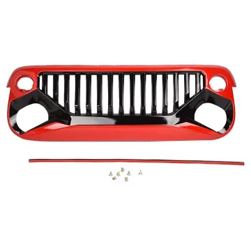 Black ABS Mesh Offroad Front Grille for Jeep Wrangler JK