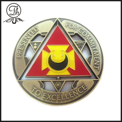 Hexagon Atlantic region challenge unit coin