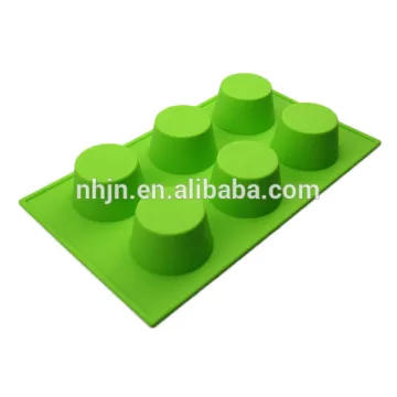 high quality food grade 6 Cups cake mold / animal shaped silicone cake mould