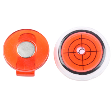 Hot Sale: 30MM Plastic Golf Level Ball Marker with Magnetic Cap Hat Clip - Premium Golf Accessory for Enhanced Game Organization