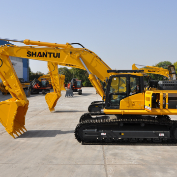 Shantui SE470LC 47 ตัน Excavator Hydraulic Crawler - อุปกรณ์ทำเหมืองหนักในสภาพการทำงาน