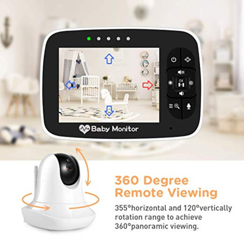 Pan Tilt Digital Video Baby Monitor