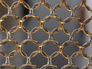 Decorative Hanging Aluminum Link Chain Metal Curtain