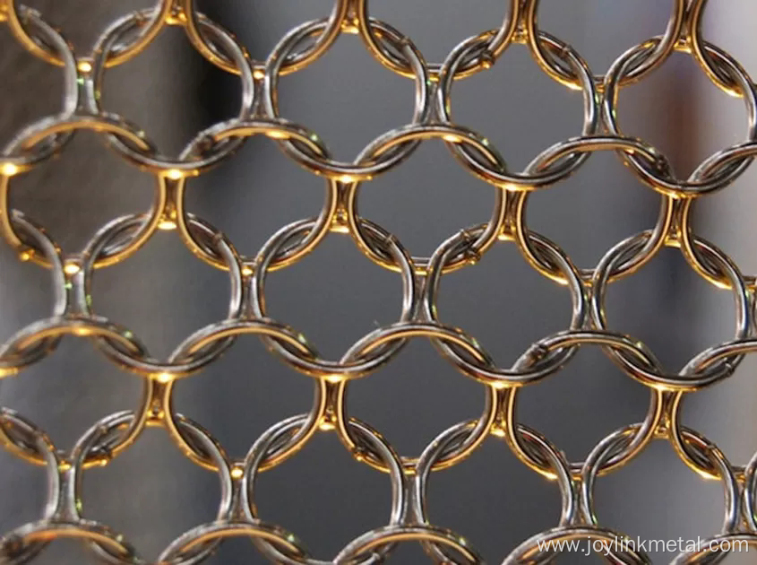 Decorative Hanging Aluminum Link Chain Metal Curtain