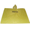 Poncho de lluvia desechable promocional con logotipo personalizado