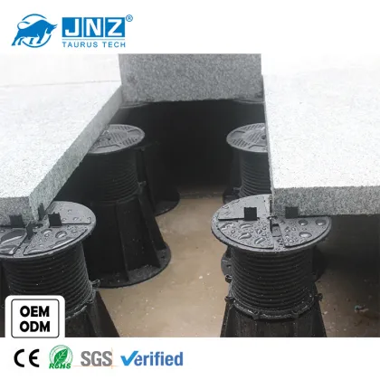 JNZ plastic paver pedestal adjustable floor support flooring accessories