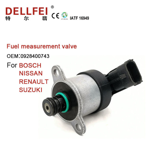 Valve de mesure du rail commun 0928400743 pour Bosch Nissan