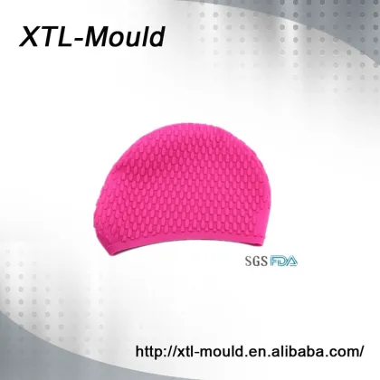 Waterproof funny silicone swimming cap