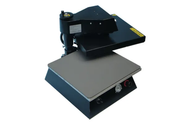 Swing away t-shirt heat press machine to transfer images