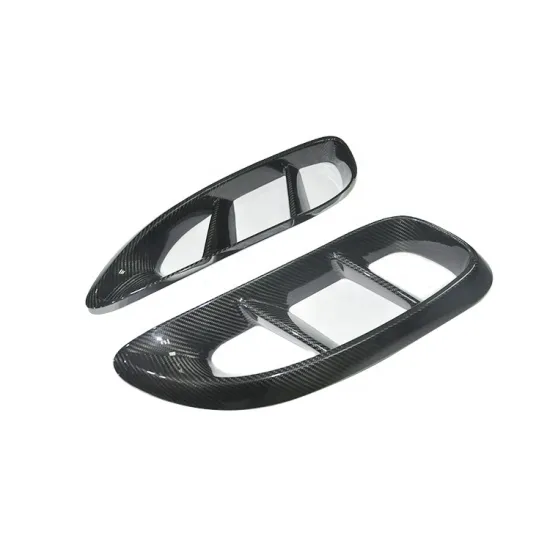 718 Real Carbon Side Vents Fender Trim for Porsche 718 Boxster