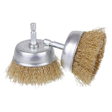 Multi-Size Carbon Steel Polishing Brush for Electric Drill with 6mm Hexagonal Rod
