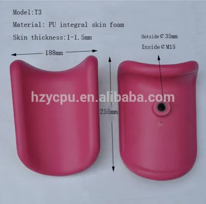 Pink Knee Crutches,Lithotomy Crutches made of PU foam