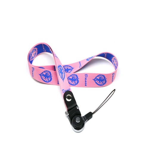 Pretty chromatic string lanyard for mobile phone