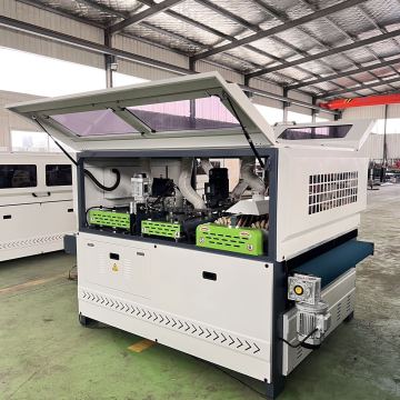 Automatic Brush Polishing Sanding Machine for Cabinet Doors - Wood Sanding Machine for Furniture Factory