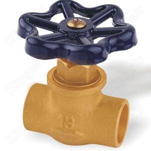 Brass Stop Valve With Solder Ends