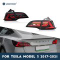 Сборка светодиодных фонарей HCMotionz для Tesla Model 3 Model Y 2017-2021