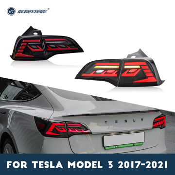 Conjunto de luces traseras LED Hcmotionz para Tesla Model 3 Modelo Y 2017-2021