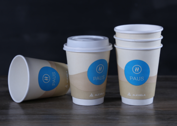 2017 Hot Sale Double Wall Disposable Paper Cup from China
