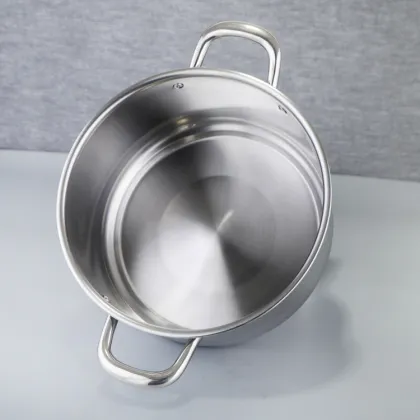 Double Layer Stainless Steel Food Steamer Pot