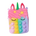 Candy Color Zipper Rubber Silicone Pencil Case/τσάντα