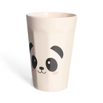 Custom Printed Biodegradable Reusable Bamboo Fiber Coffee Cup With Lid