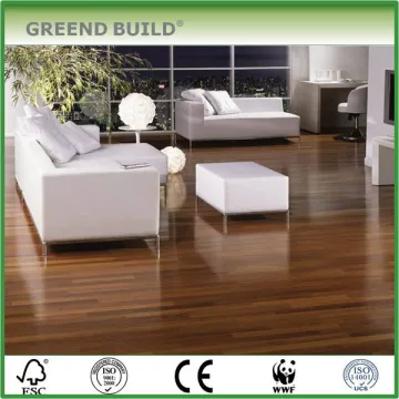 Interior teak flooring for luxury design