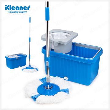 Kleaner Tornado Mop with Plastic Detachable Wringer Basket