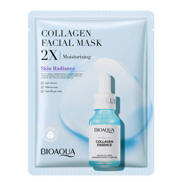 Centella Asiatica Collagen Facial Mask Sheet - Moisturizing, Hydrating, Refreshing VC Hyaluronic Acid