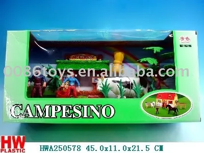 various farm toys