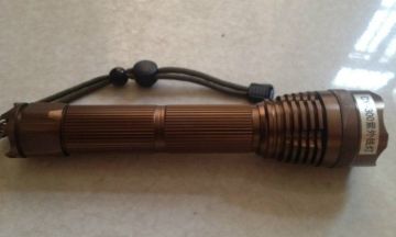 Professional Waterproof Led Uv Flashlight 3w 365nm Powered By Battery