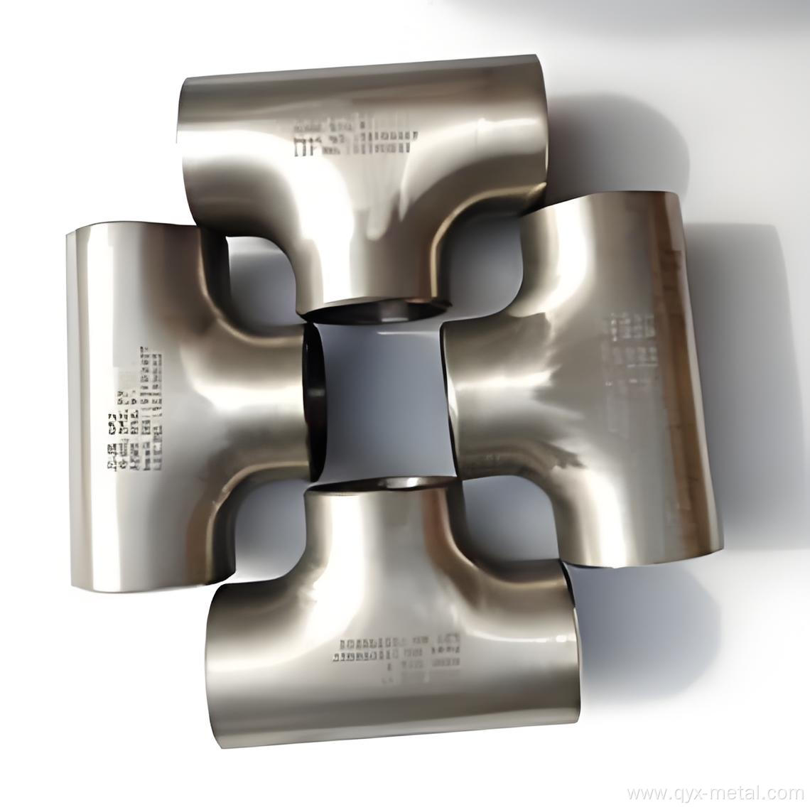 Titanium Alloy Tee Pipe Fittings with Superior Durability
