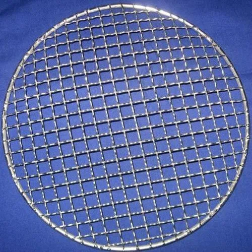 round stainless steel woven BBQ wire mesh