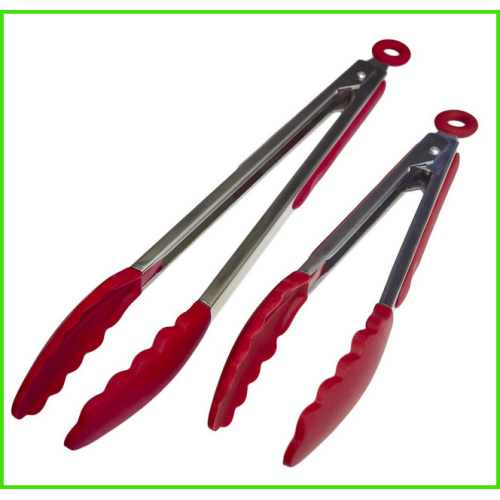Food Grade Multipurpose Silicone Kitchen BBQ Tongs