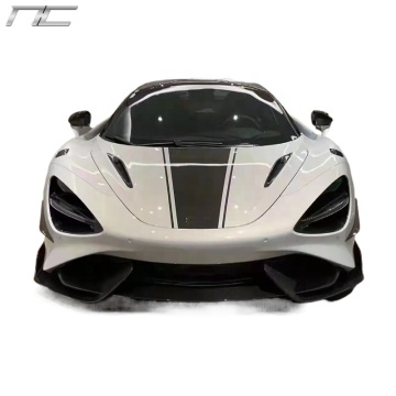 720S Upgrade: 765LT Style Bodykit - Front Bumper, Lip, Diffuser, Sido kjolar för McLaren 720S