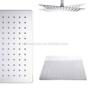 울트라 슬림 샌드위치 레인 스퀘어 샤워 헤드